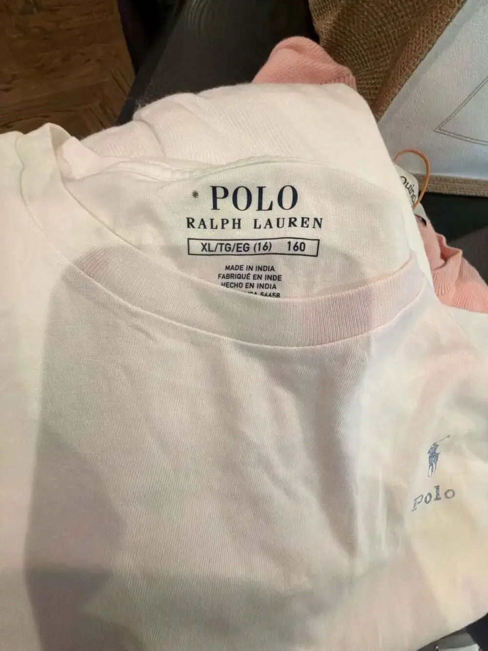 Polo Ralph Lauren Tie-Dye Paint-Splatter T-Shirt kids XL 16 year NEW